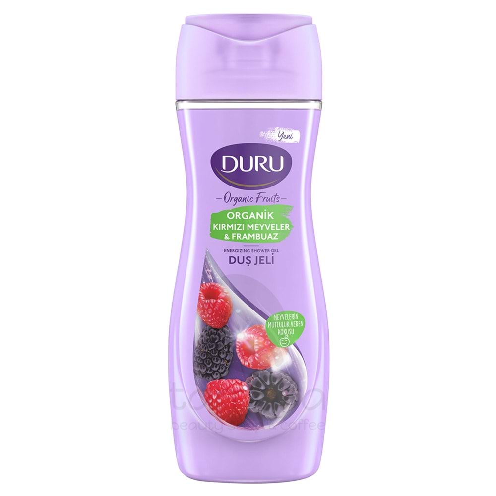 Duru Organik Kırmızı Meyveler & Frambuaz Duş Jeli 450ml.