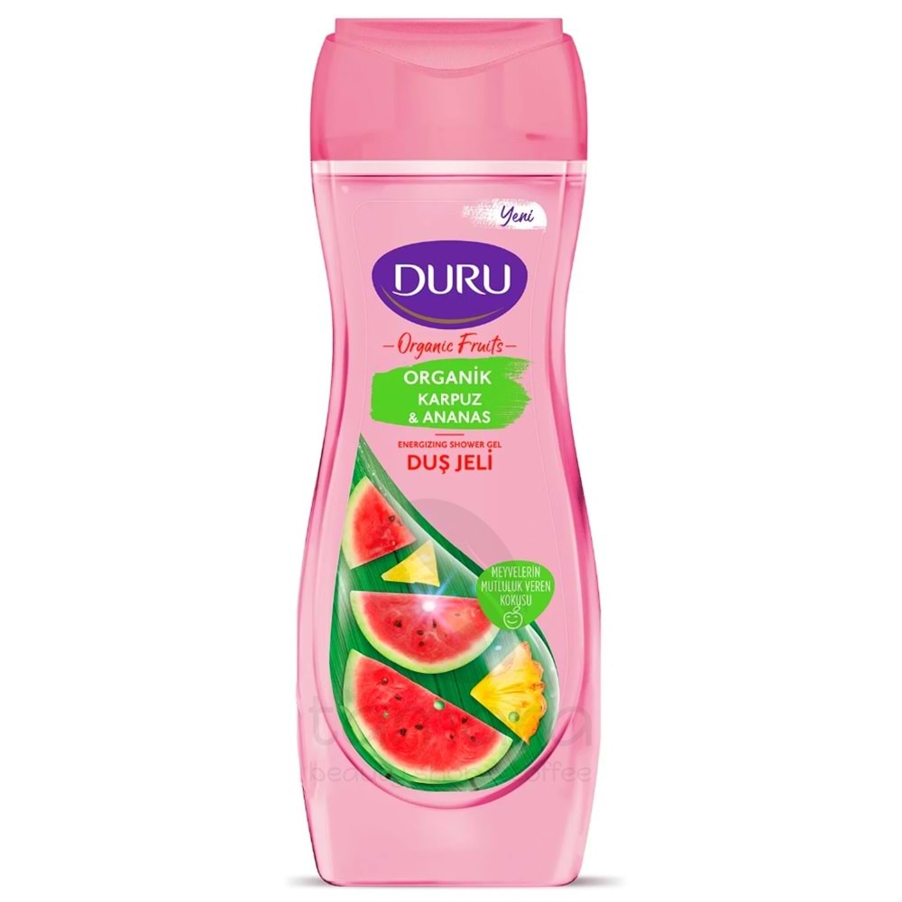 Duru Organik Karpuz & Ananas Duş Jeli 450ml.