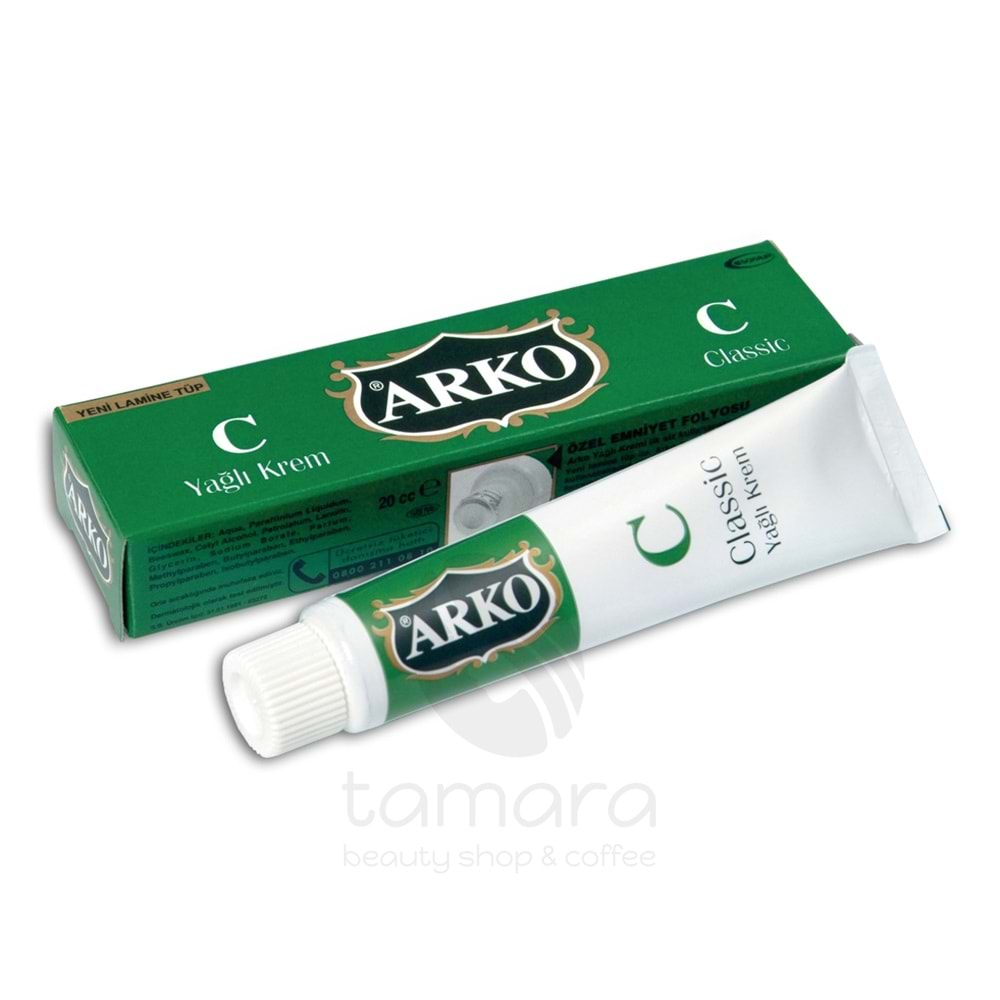 Arko Classic Yağlı Krem 20 ml.