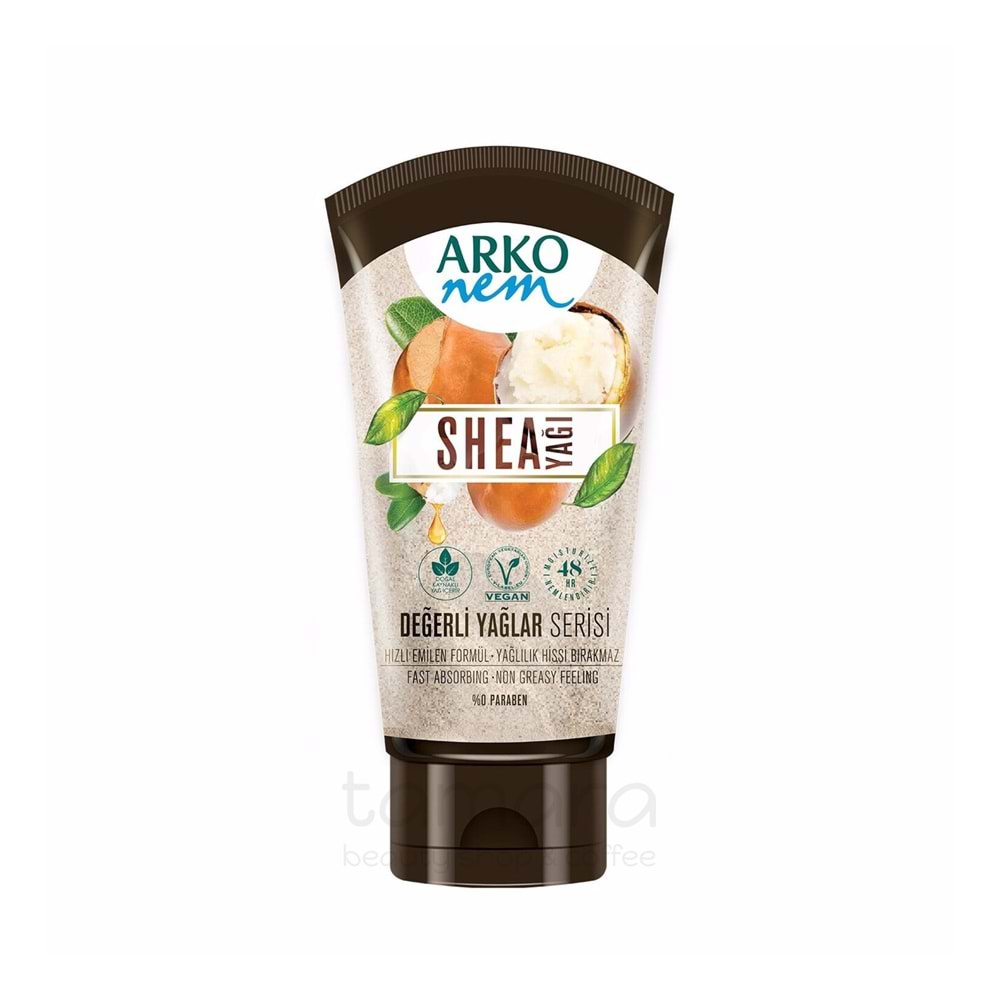 Arko Nem Değerli Yağlar Shea Yağı Krem 60 ml.