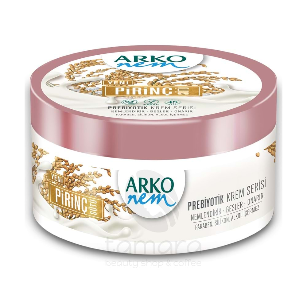 Arko Nem Prebiyotik Krem Serisi Pirinç Sütü 250 ml