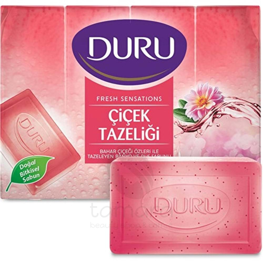 Duru Fresh Sensations Çiçek Tazeliği 4 Adet Duş Sabunu 600Gr