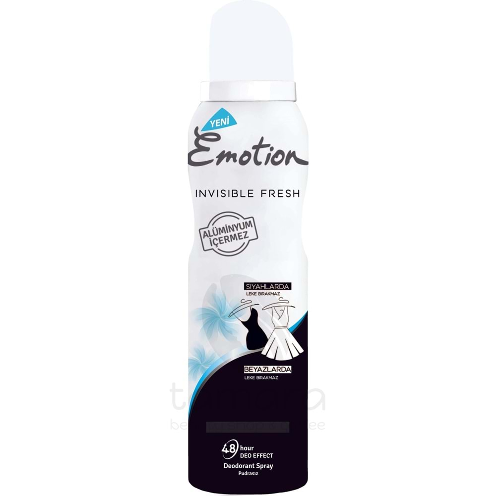 Emotion Invisible Fresh 150 ml Kadın Deodorant