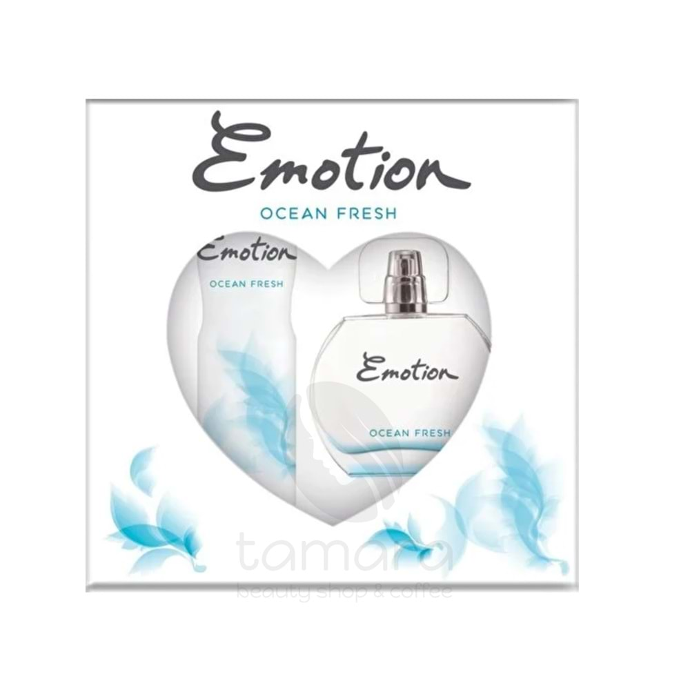 Emotion Ocean Fresh EDT Kadın Parfüm 50 ml & Deodorant 150 ml