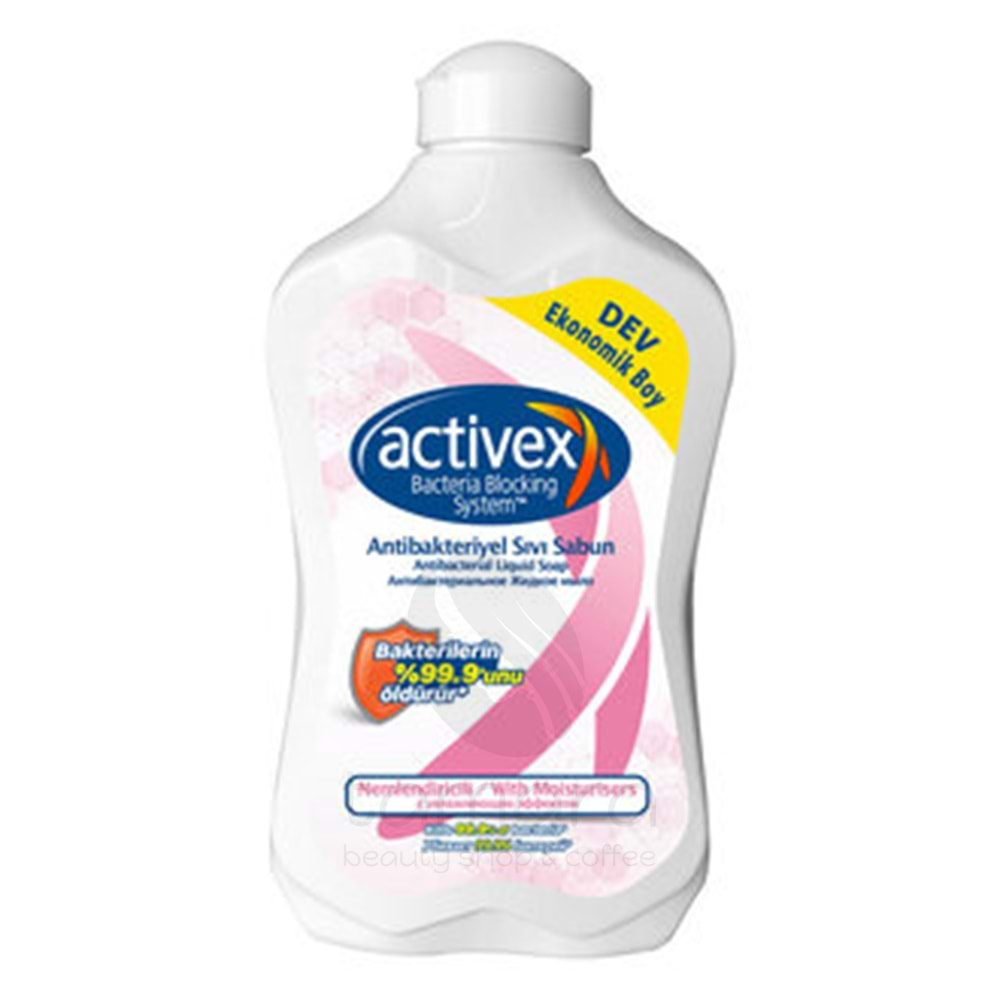 Activex Antibakteriyel Sıvı Sabun Nemlendiricili 1.5 L