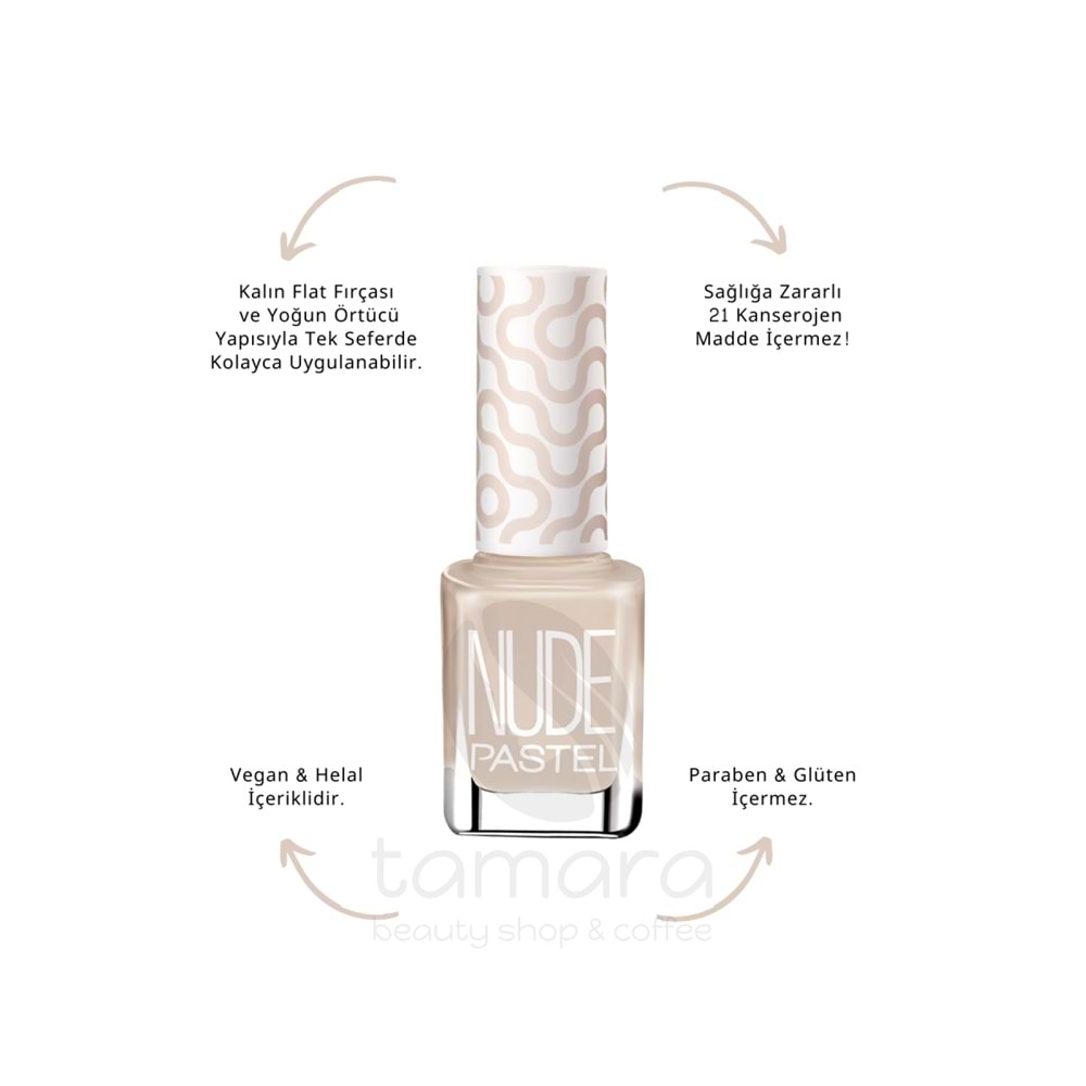 Pastel Nude Oje 763 Dust