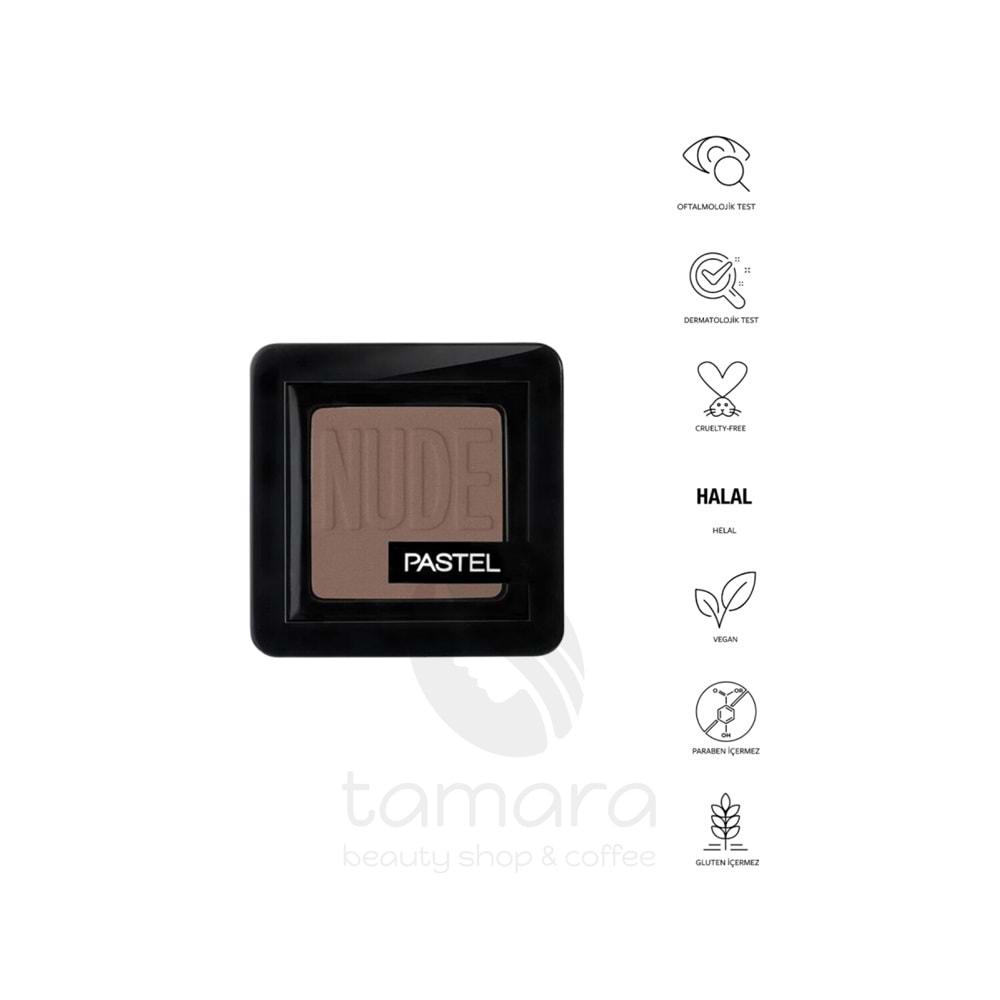 Pastel Nude Single Eyeshadow - Tekli Far 76 Dark Taupe 3 g