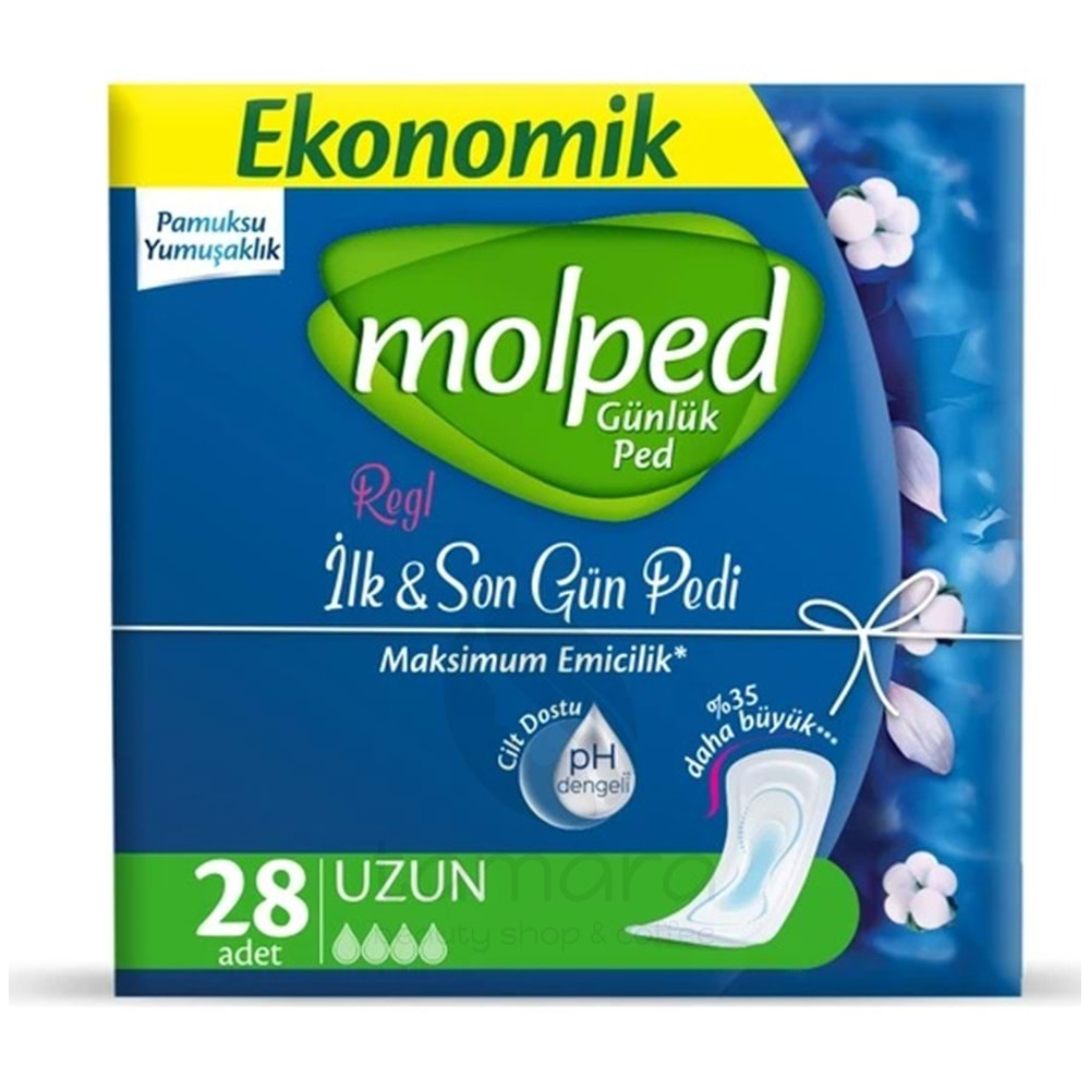 Molped İlk & Son Gün Günlük Ped 28'Li