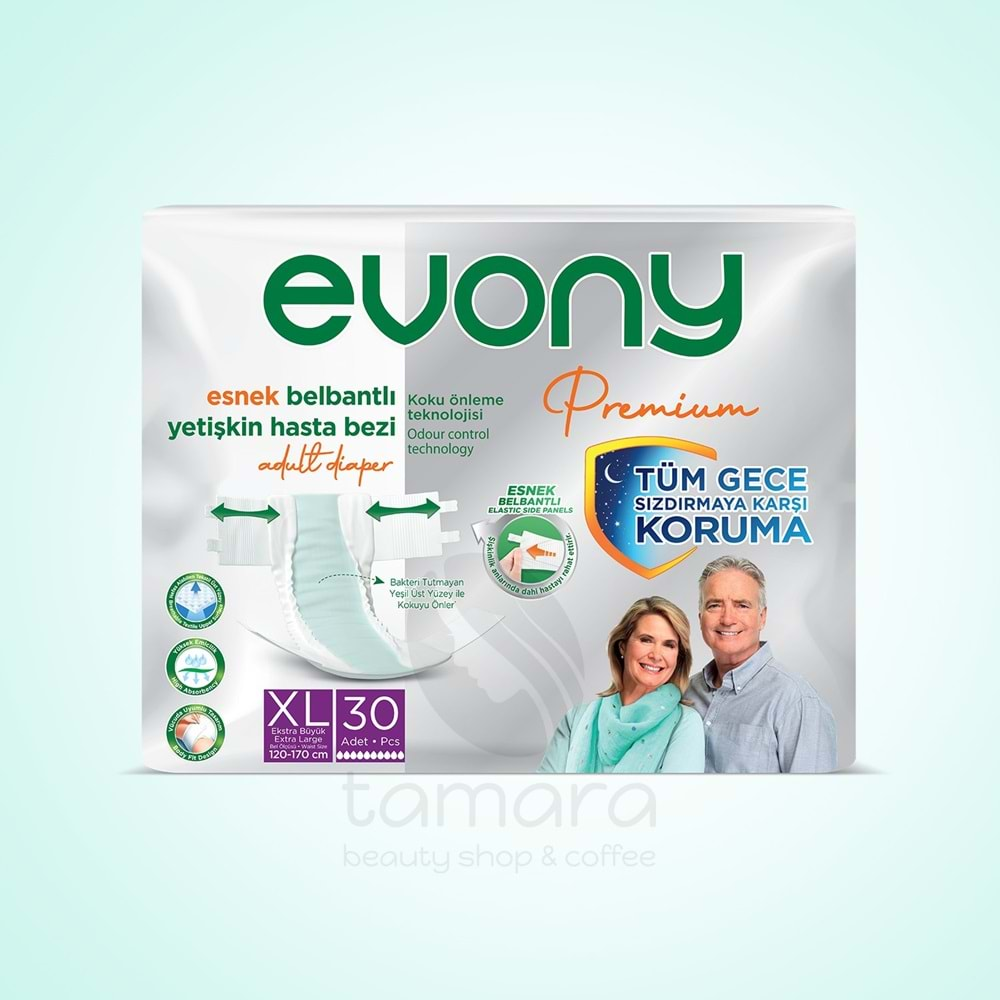 Evony Premium Yetişkin Bezi X-Large 30 Adet