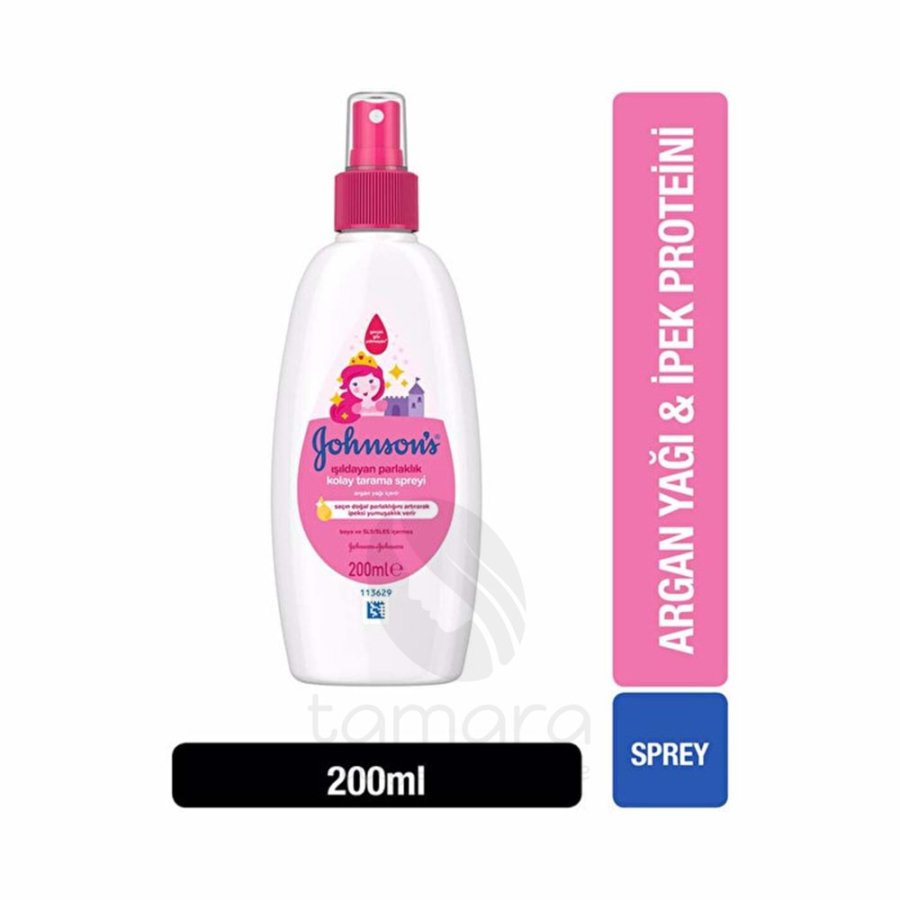 Johnson's Kolay Tarama Spreyi Işıldayan Parlaklık 200 mL