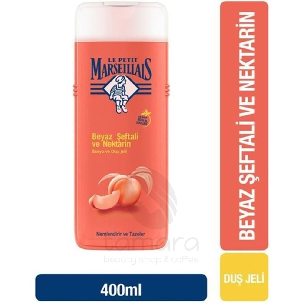 Le Petit Marseillais Şeftali Ve Nektarin Duş Jeli 400Ml