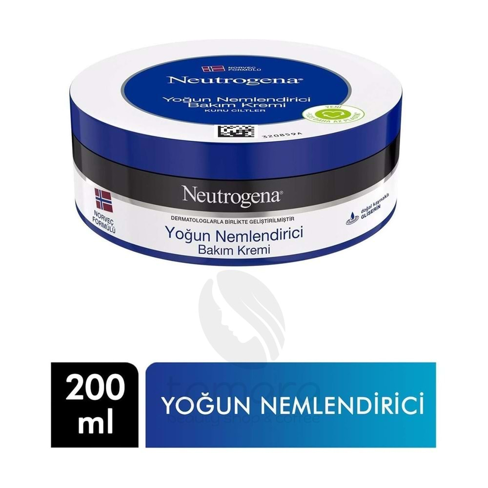 Neutrogena Krem 200 ml Yoğun Nemlendirici Yüz Kremi