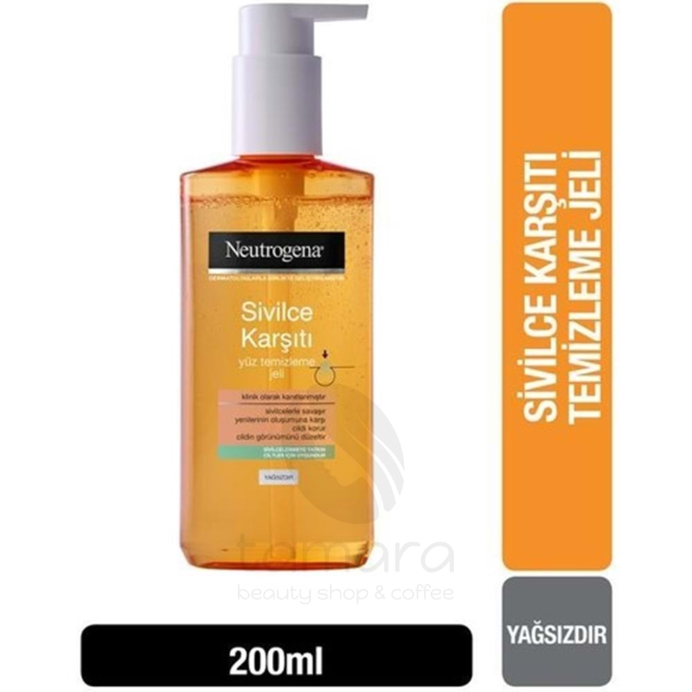 Neutrogena Visibly Clear Yağsız Günlük Yüz Temizleme Jeli 200 Ml