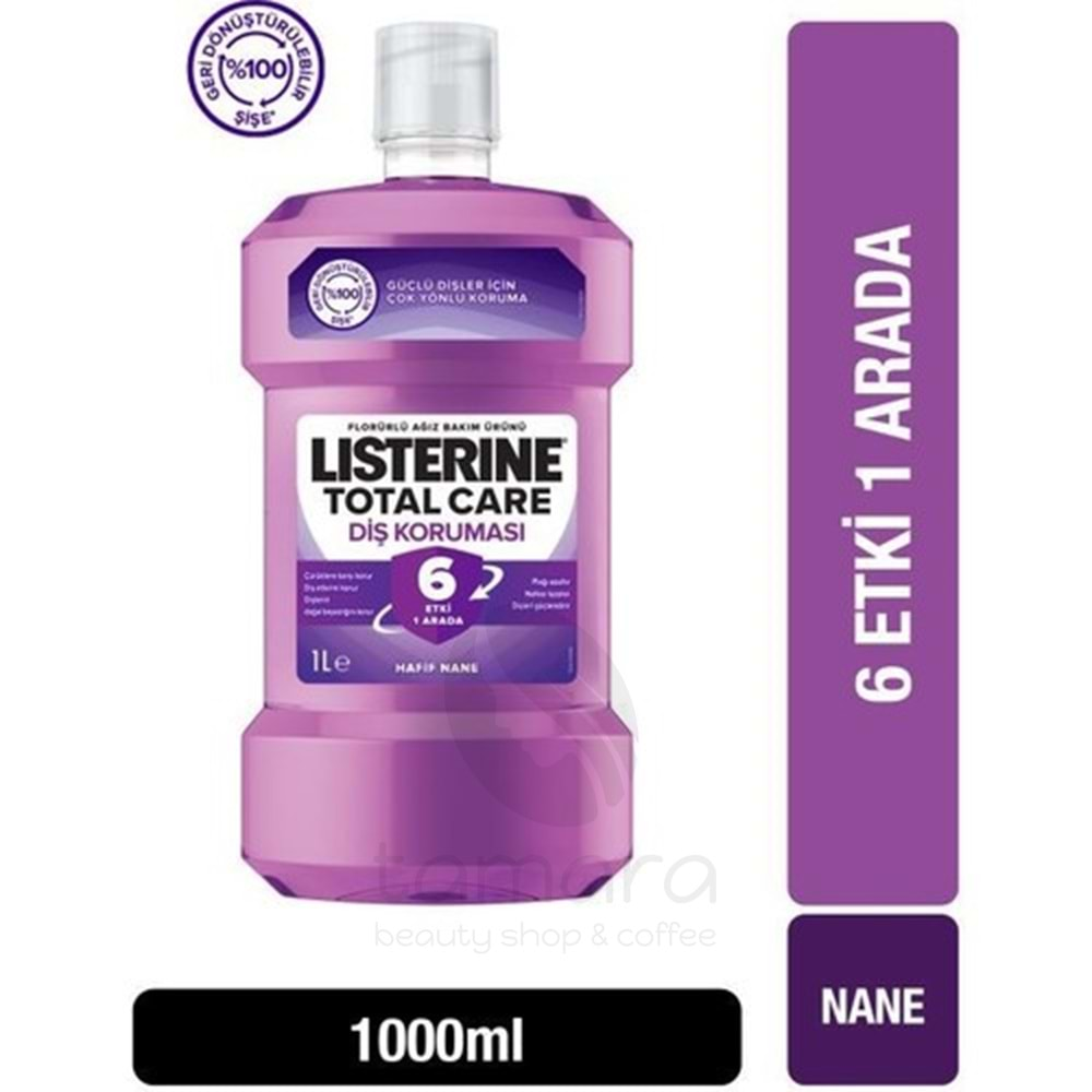 Listerine MthWsh total care ferah Nane 1000ml.