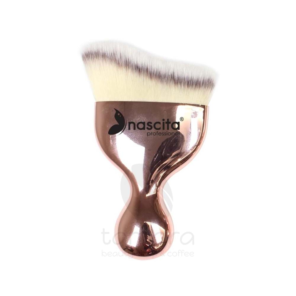 Nascita Bronzy Glow Kısa Yapılı Eğimli Kontür Fırçası - 250