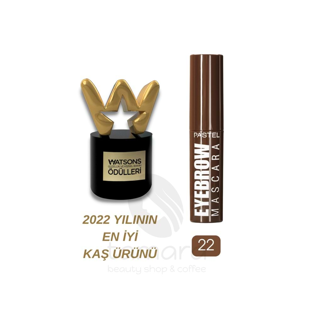 Pastel Eyebrow Mascara - Kaş Maskarası 22 Light Brown