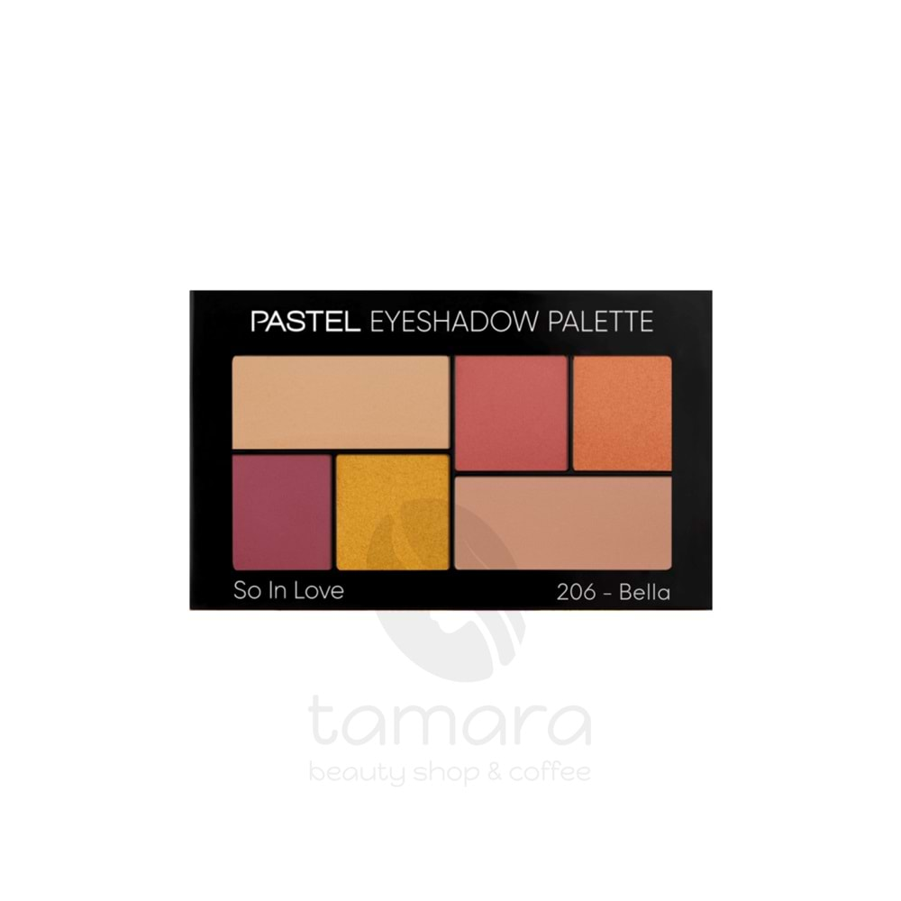 Pastel Eyeshadow Palette So In Love - Far Paleti 206 Bella