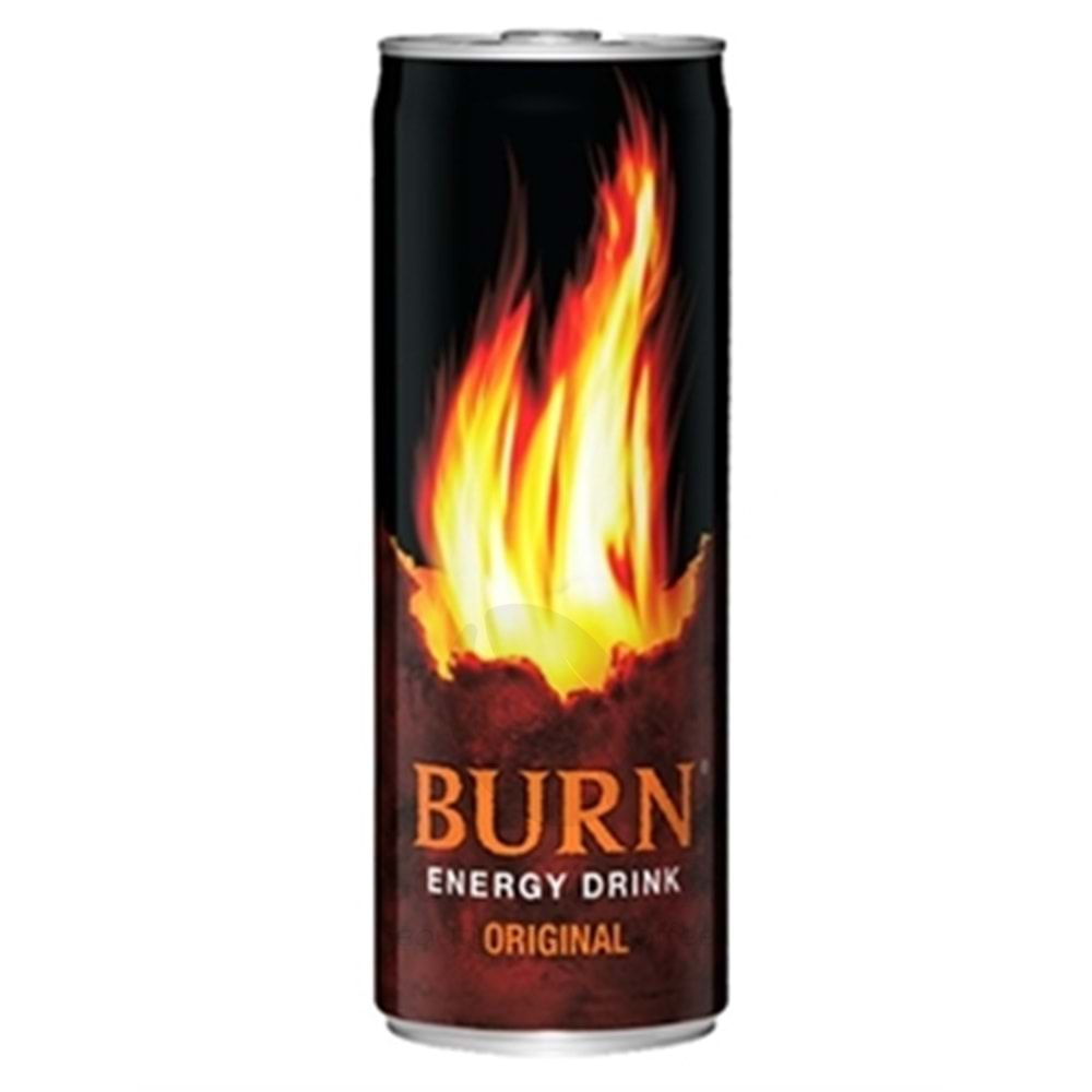 Burn Orjinal Enerji İçeceği Kutu 250 ML.