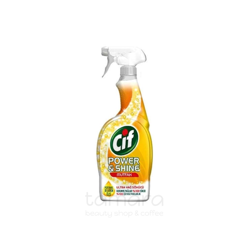 Cif Power Shine Mutfak 750 Ml. Sprey