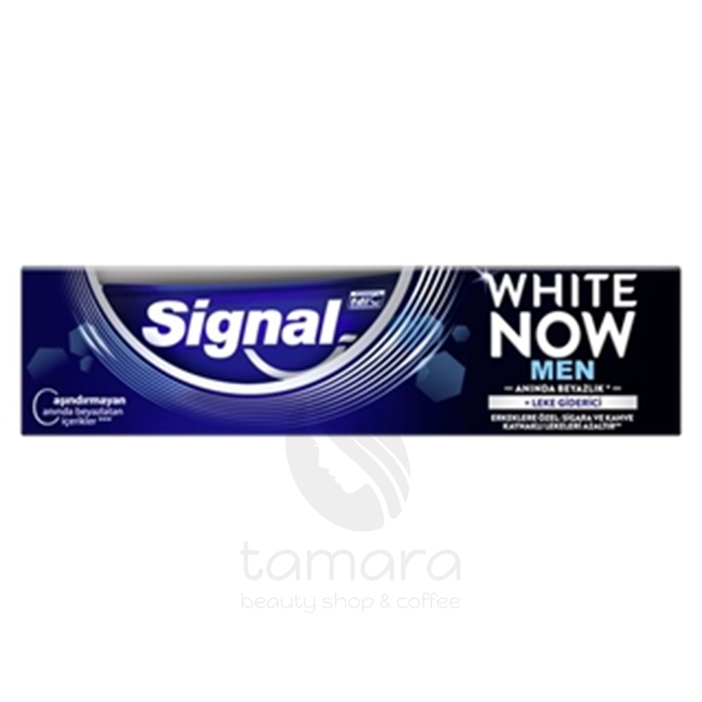 Signal White Now Men Leke Karşıtı Diş Macunu 75 ml