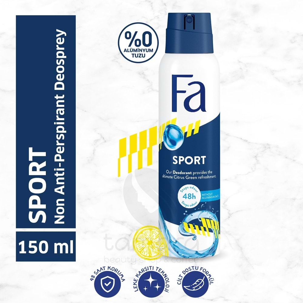 Fa Men Sport 150 Ml Turunçgil Aromalı Erkek Deo