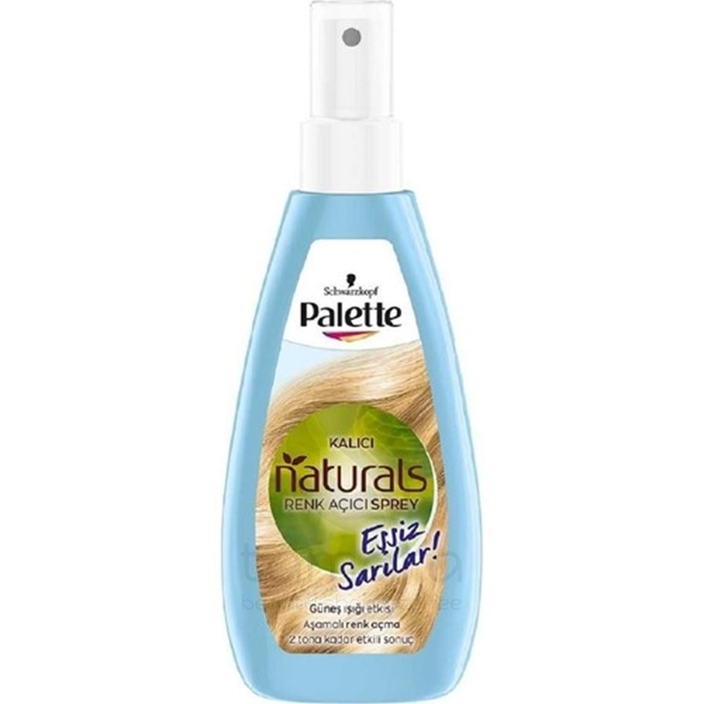 Palette Naturals Renk Açıcı Sprey 150 ml