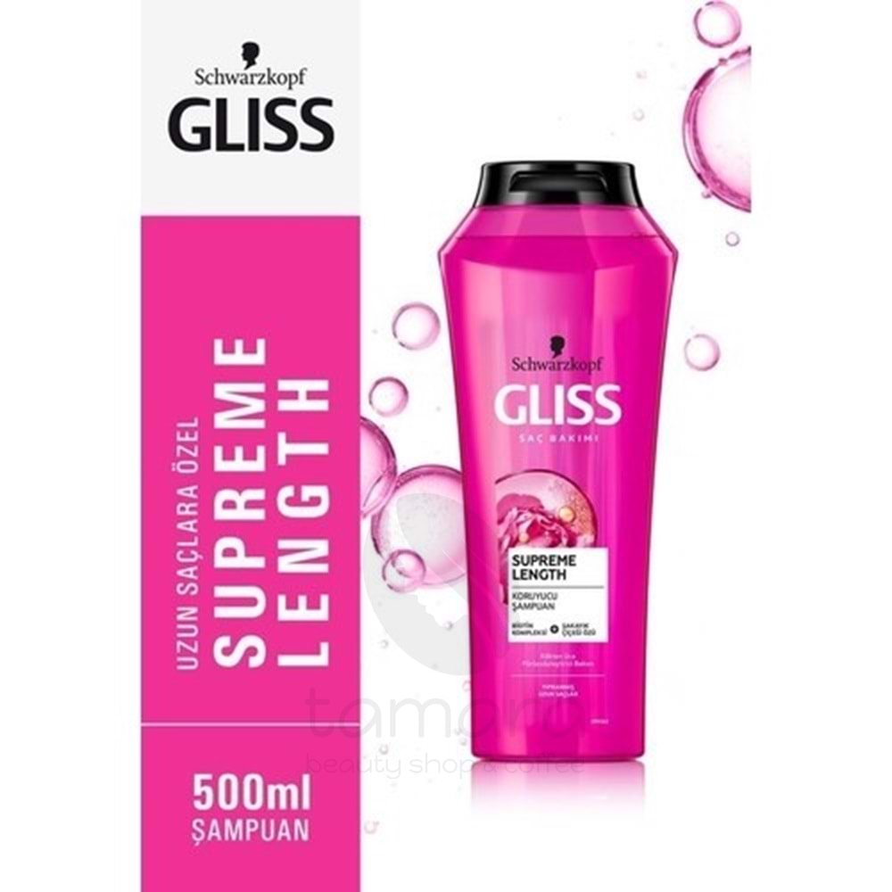 Gliss Supreme Length Saç Bakım Şampuanı 500 ML