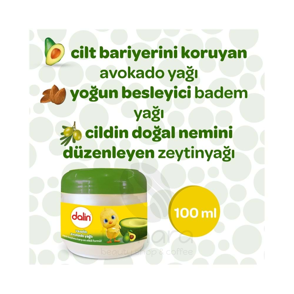 Dalin Avokado Yağlı Vazelin 100 ml