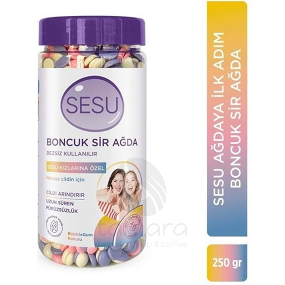 Sesu Boncuk Sir Ağda Hassas Bezsiz Kullanım 250 G