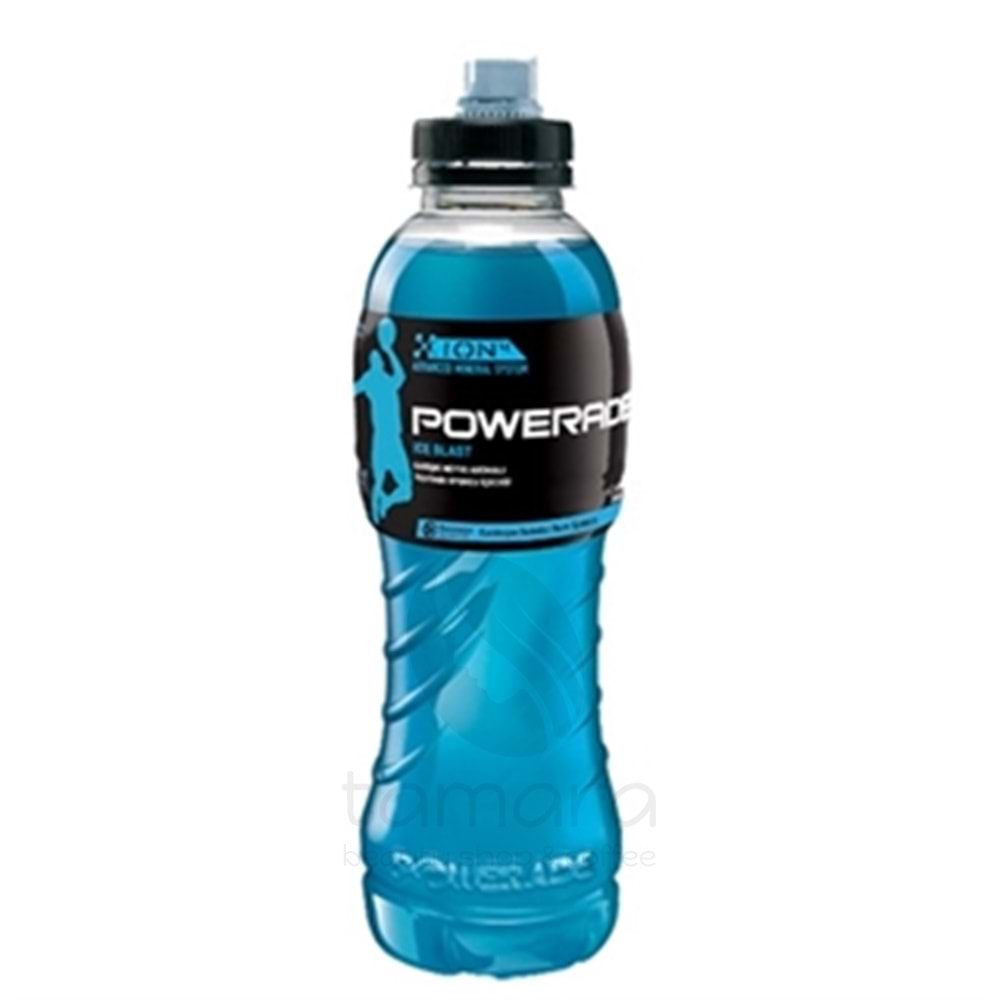 Powerade İce Blast Meyve Aromalı Mavi Pet 500 Ml