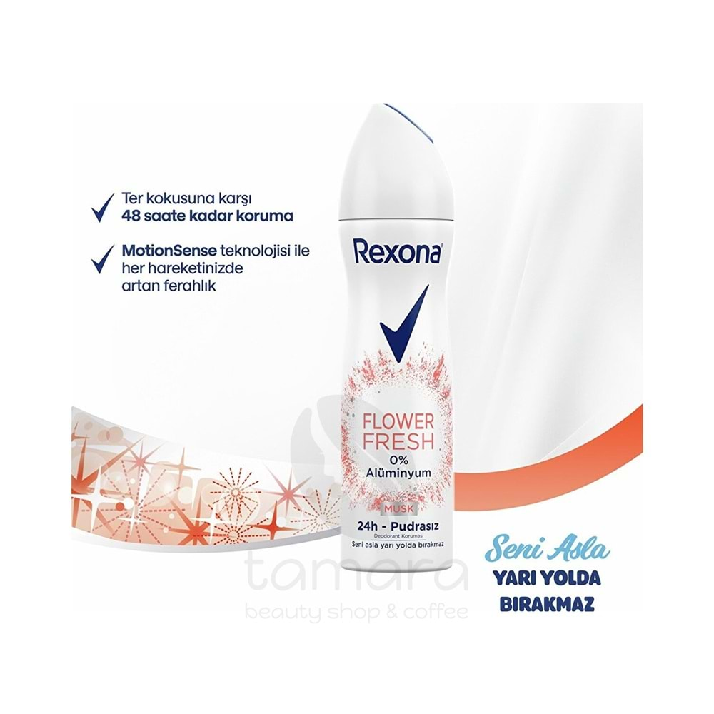 Rexona Kadın Deodorant Musk Flower Fresh 150 ml