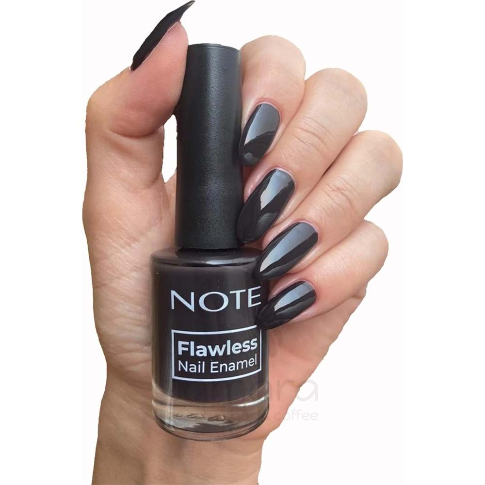 Note Nail Flawless Oje 70 Gri Siyah