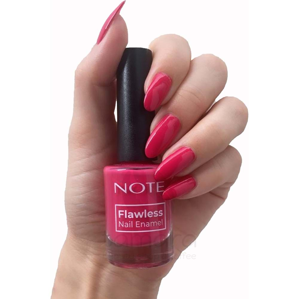 Note Nail Flawless Oje 91 Sıcak Pembe