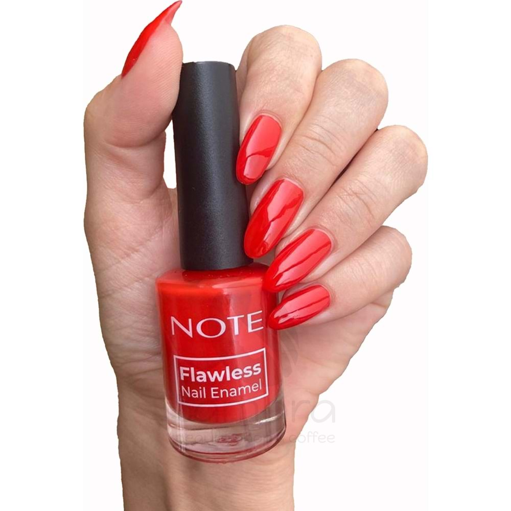 Note Nail Flawless Oje 98 Kırmızı Turuncu