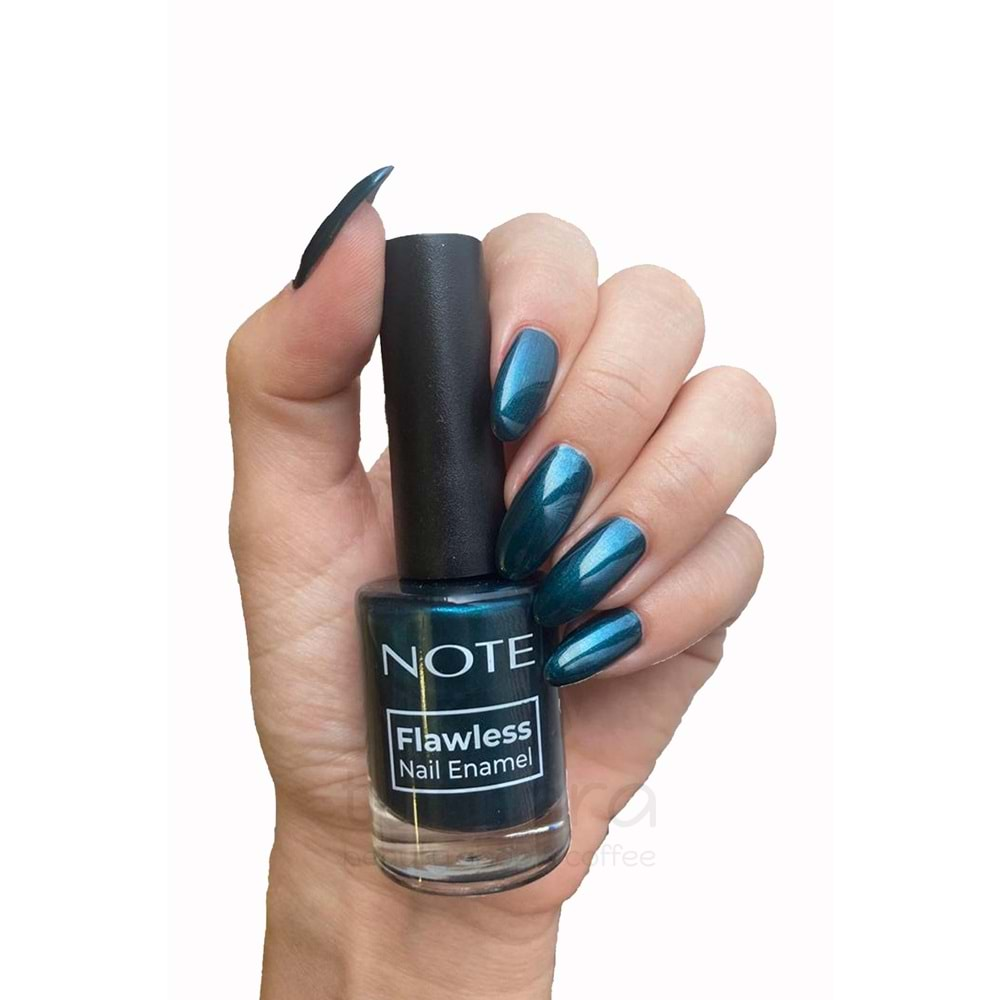 Note Nail Flawless Oje 114 Sedefli Gece Mavisi