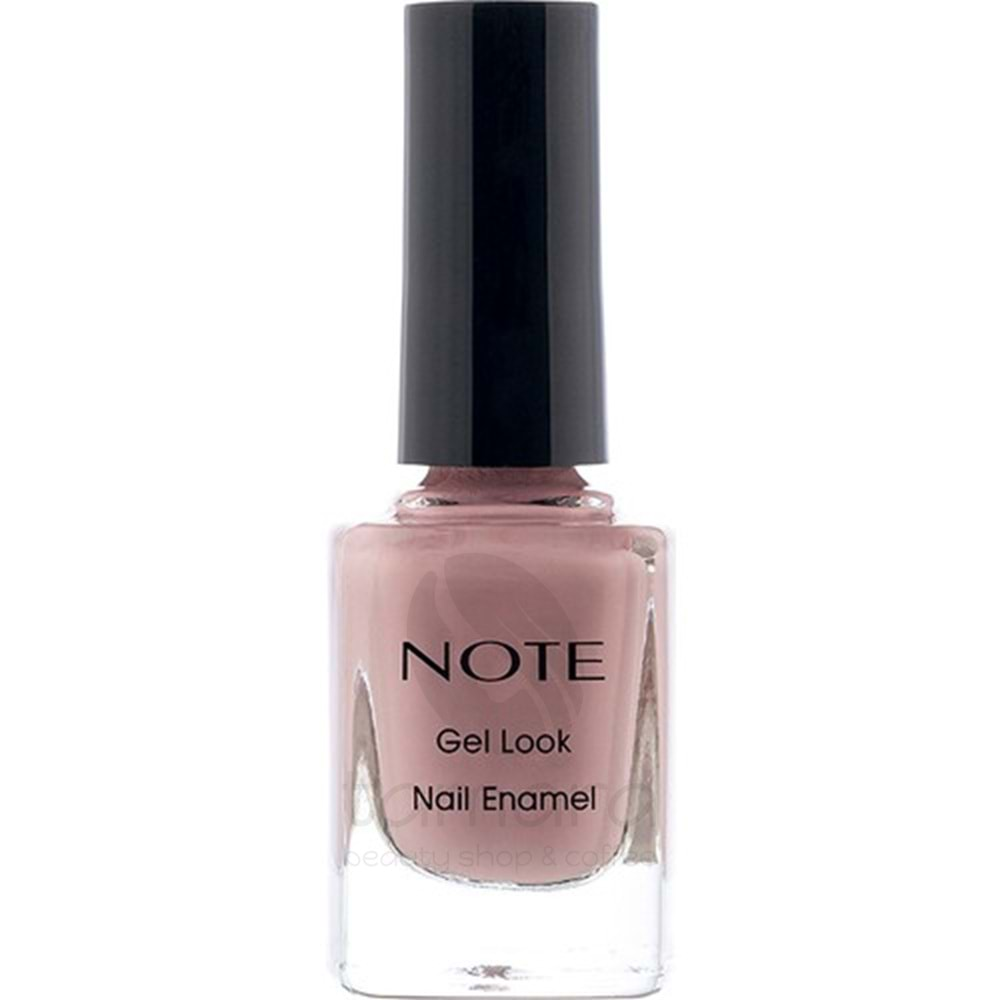 Note Gel Look Oje 01 Beige Pink - Bej Pembe