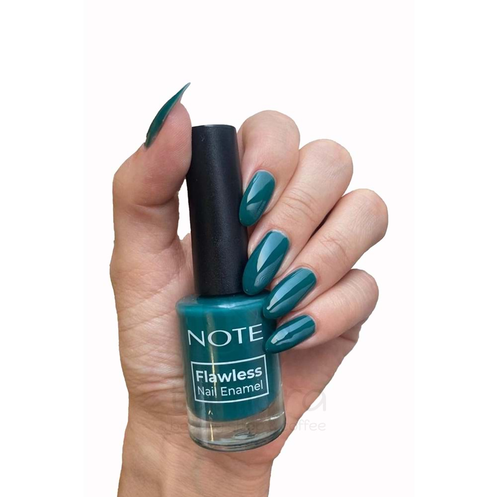 Note Nail Flawless Oje 117 Asker Yeşili