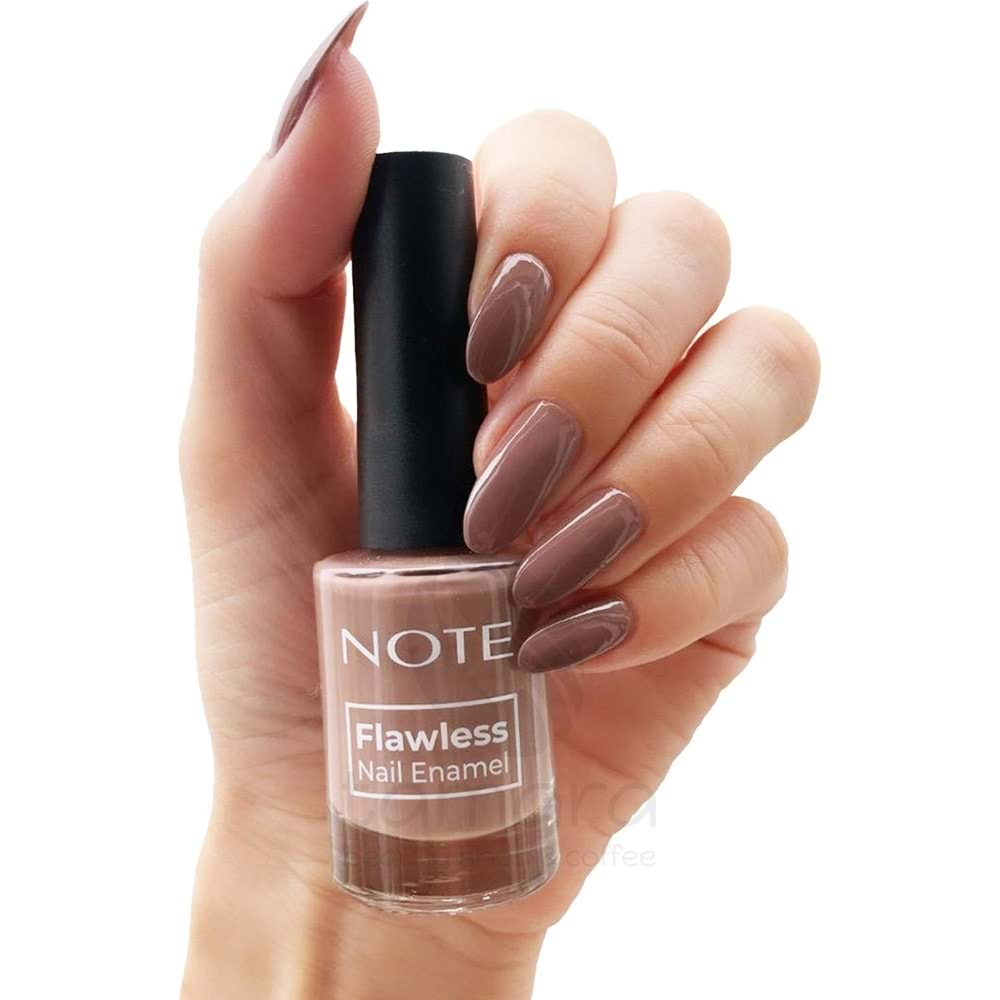 Note Flawless Nail Enamel Oje 06 Sütlü Kahve