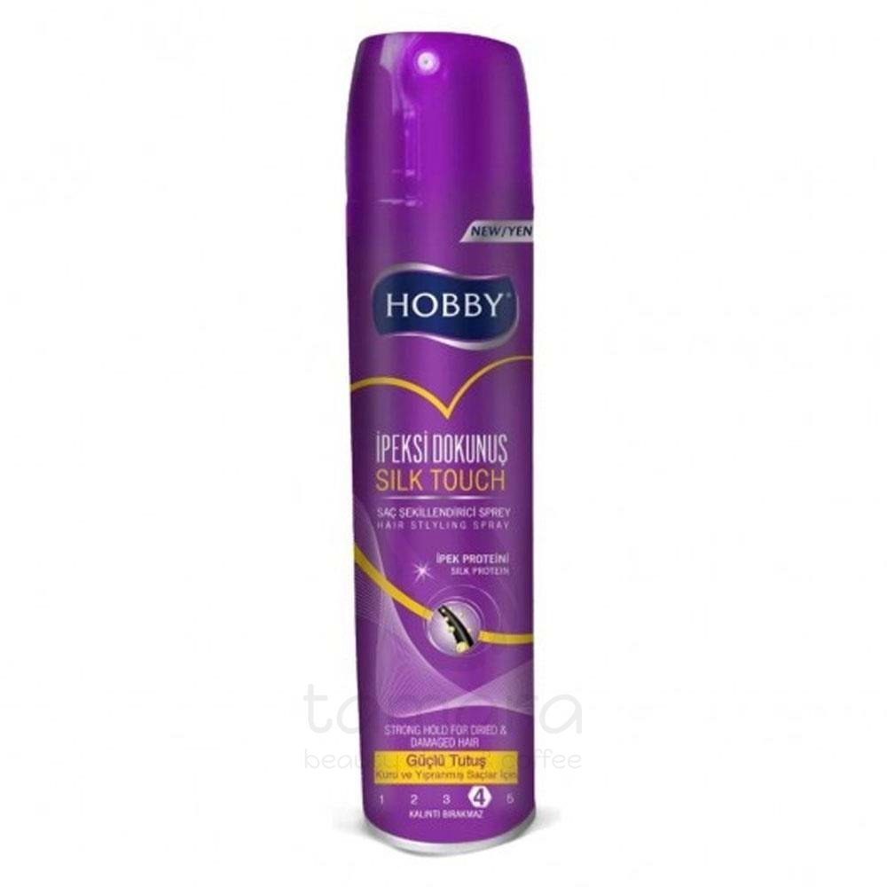 Hobby Style & Protect İpeksi Dokunuş Güçlü Tutuş Saç Spreyi 250ml