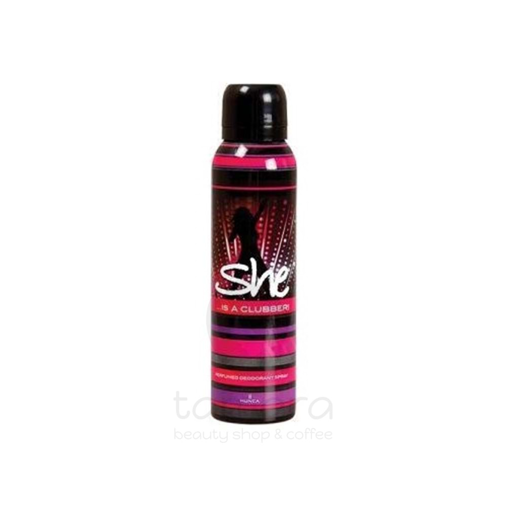 She Clubber Kadın Deodorant 150 ml.