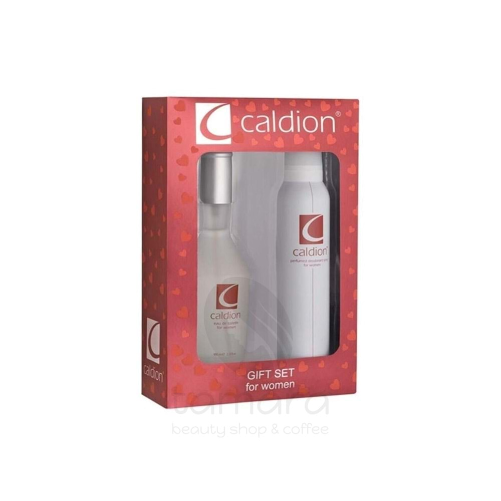 Caldion Kadın Parfüm Deodorant Gift Set 100ml Parfüm + Deodorant 150 ml