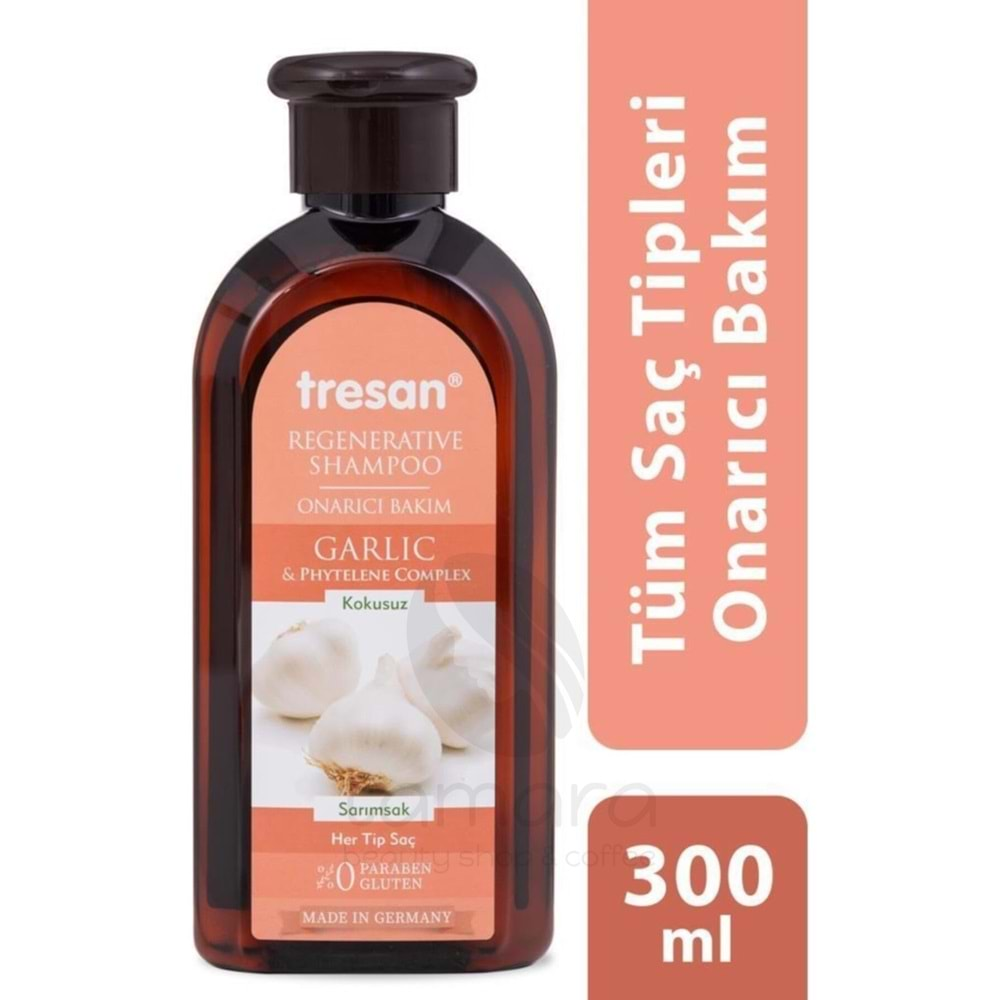 Tresan Sarımsak Onarıcı Bakım Şampuanı 300 ml