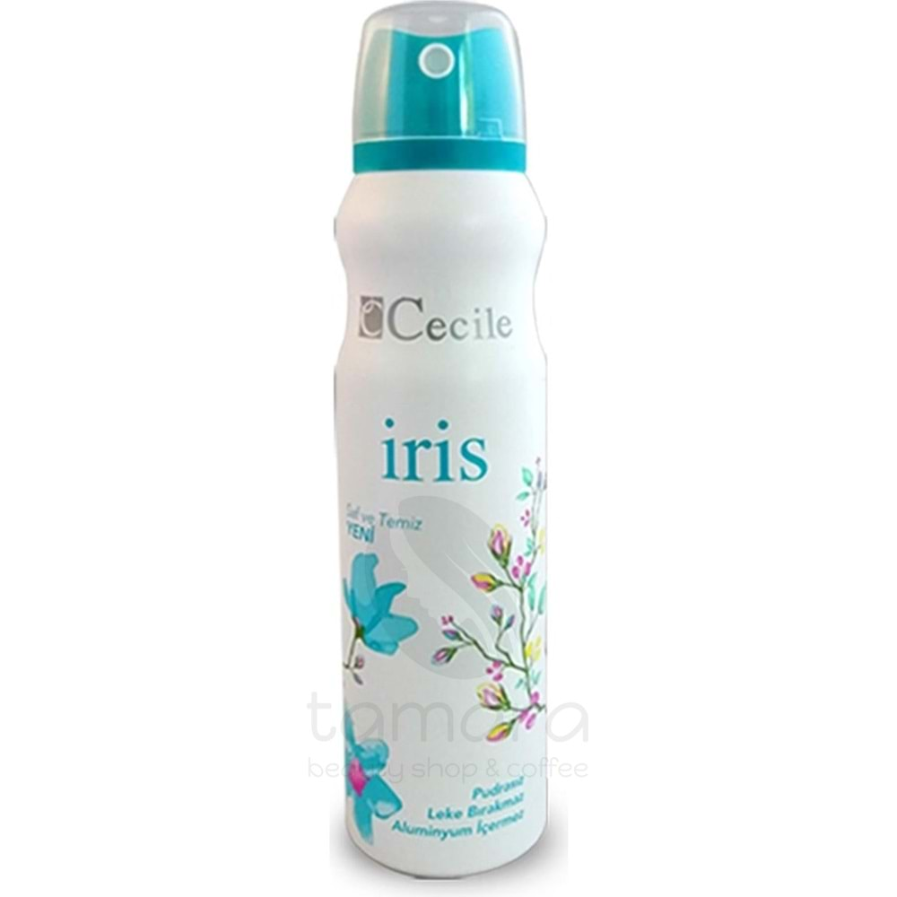 Cecile Iris Kadın Deodorant Sprey 150 ml