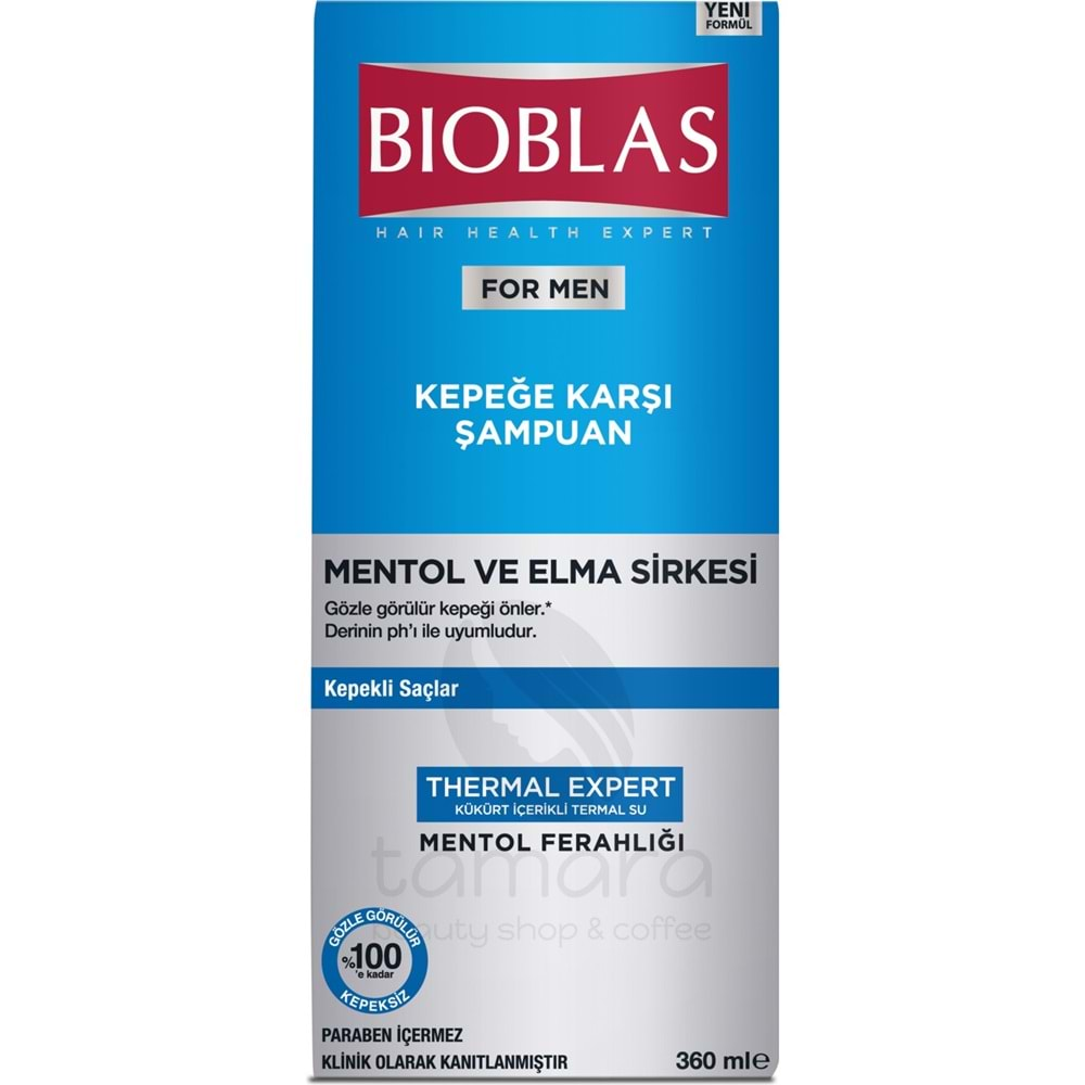 Bioblas Thermal Expert Men Kepeğe Karşı Şampuan 360 ml