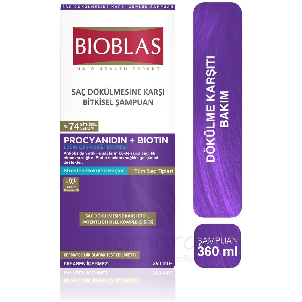 Bioblas Anti-Stress Zayıflamış Saçlar İçin Şampuan 400Ml