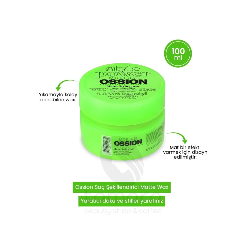 Morfose Ossıon Matte Stylıng Mat Wax 1000 ml.