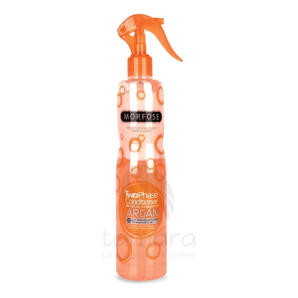 Morfose 2 in 1 Argan Fön Suyu 400Ml. Hasar Görmüş Saçlar