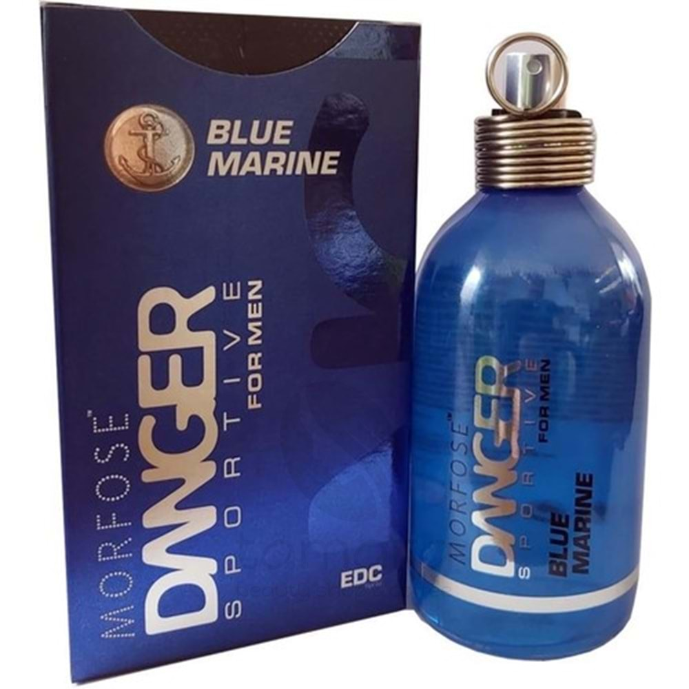 Morfose Danger Sportive Erkek Parfüm 100ML Edc Blue Marine