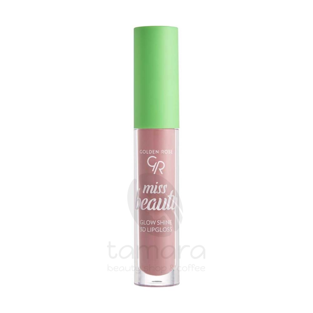 Golden Rose Miss Beauty Glow Shine 3D Lipgloss-02 Baby Pink-Yoğun Dudak Parlatıcısı