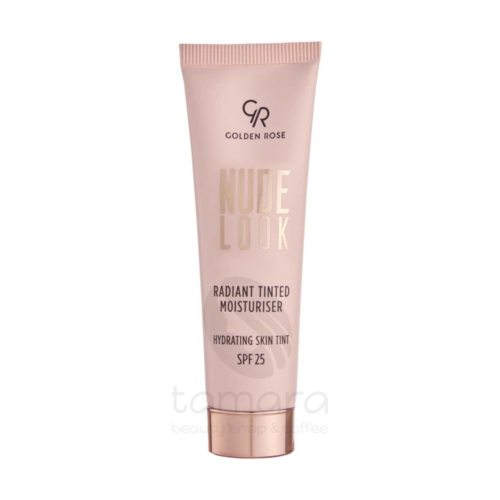 Golden Rose Nude Look Radiant Tinted Moisturiser-02 Medium Tint-Renkli Nemlendirici